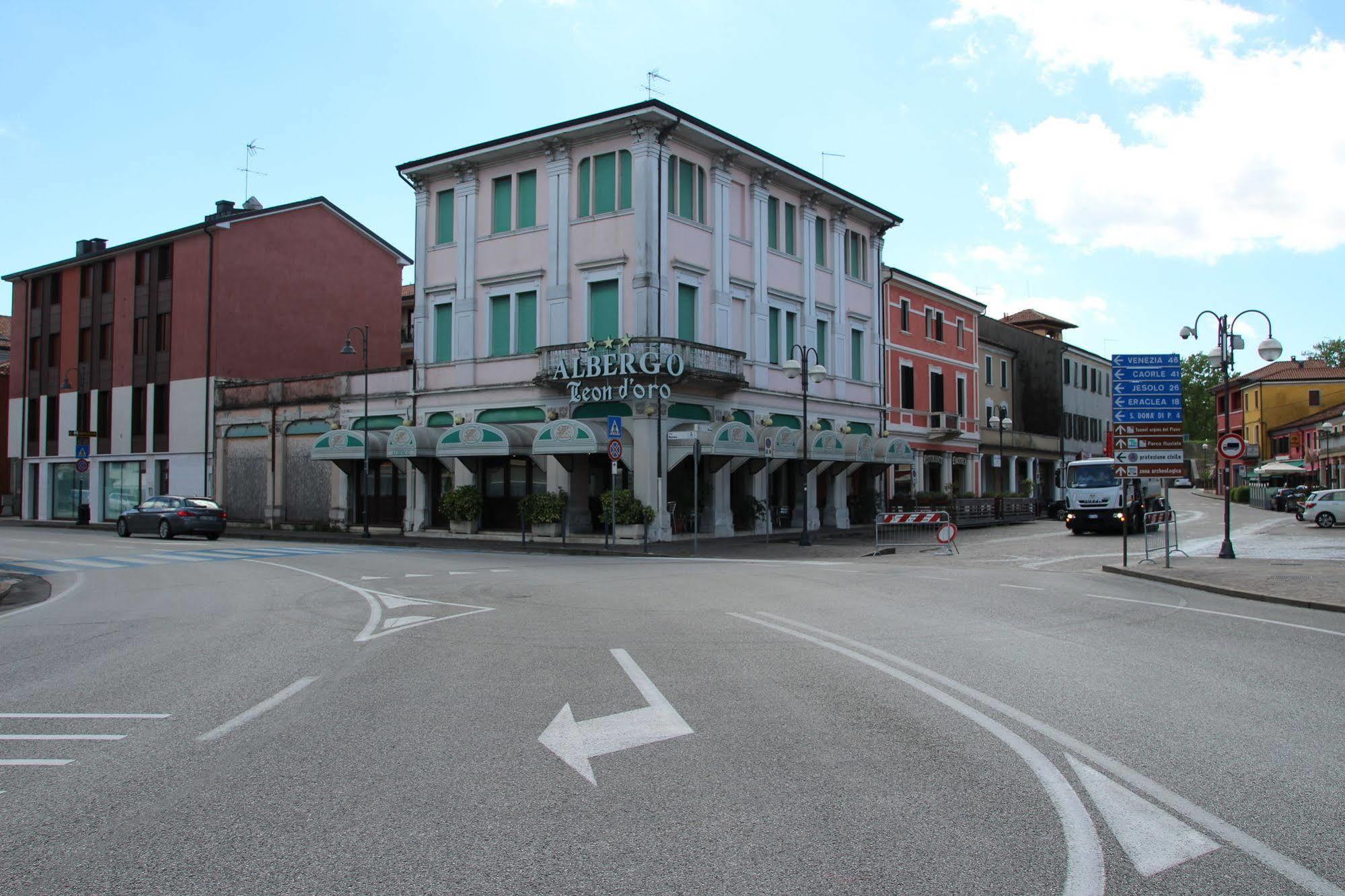 Albergo Ristorante Leon D'Oro Noventa di Piave Exterior foto